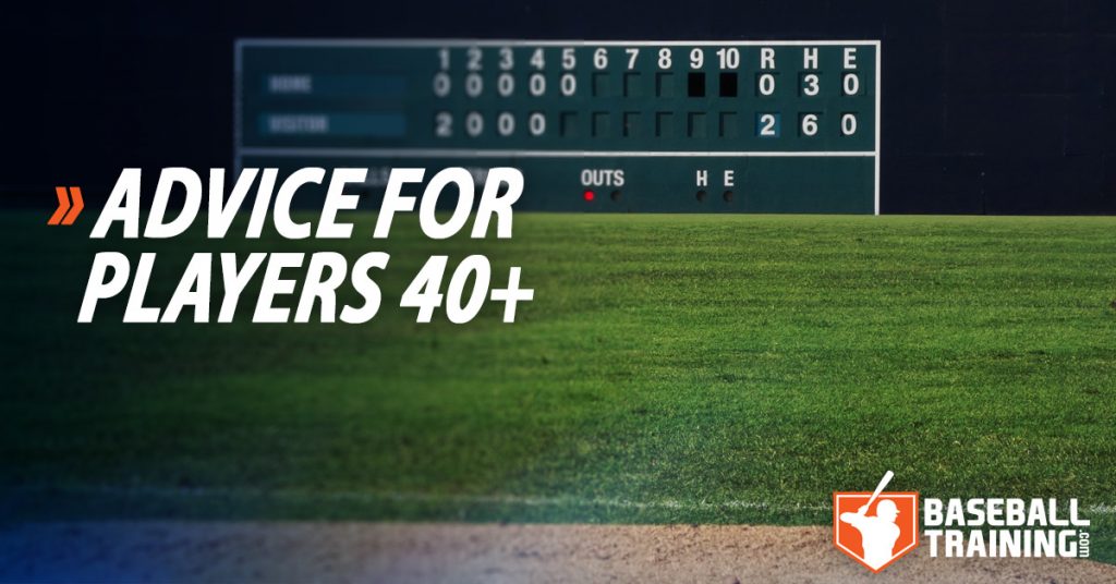 Baseball Training For Older Players